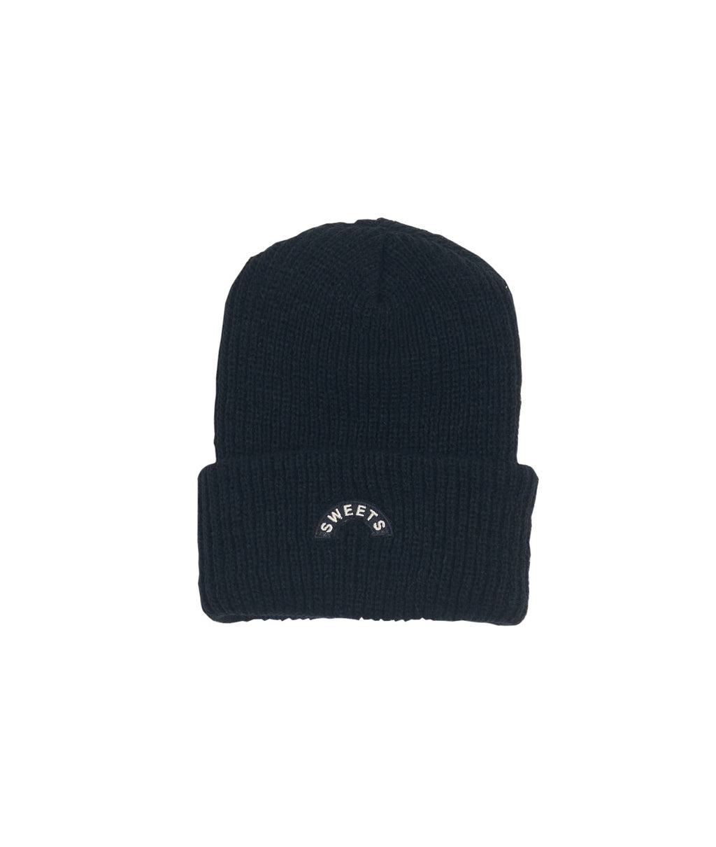 ALL SWEETS RESERVED BEANIE – ANGELES KNIT SWEETS RIGHTS 2021 BLACK - LOS