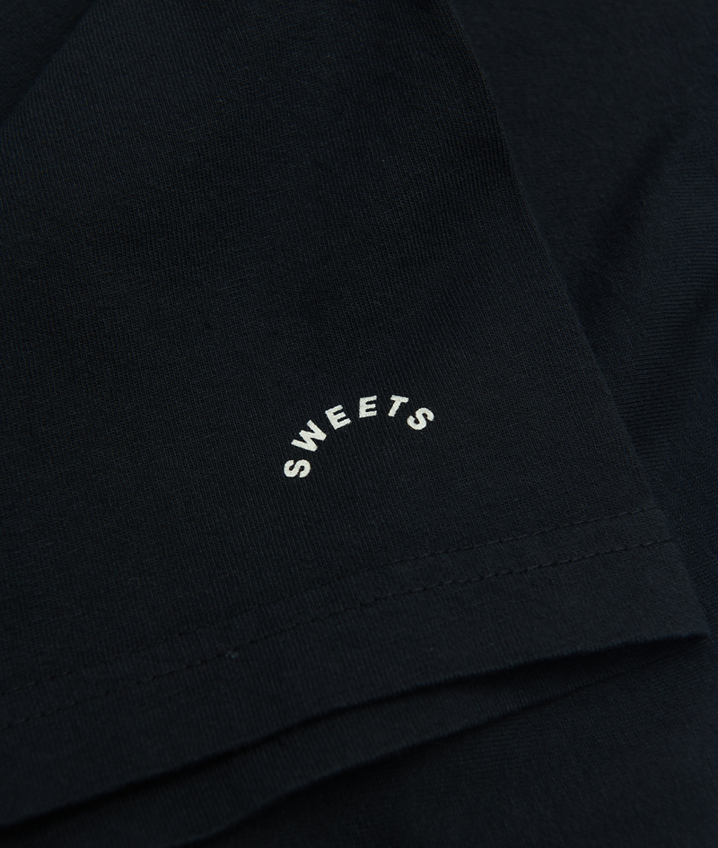 SWEETS OVERSIZED TEE - BLACK