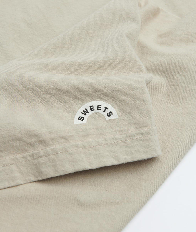 SWEETS OVERSIZED TEE - OATMEAL